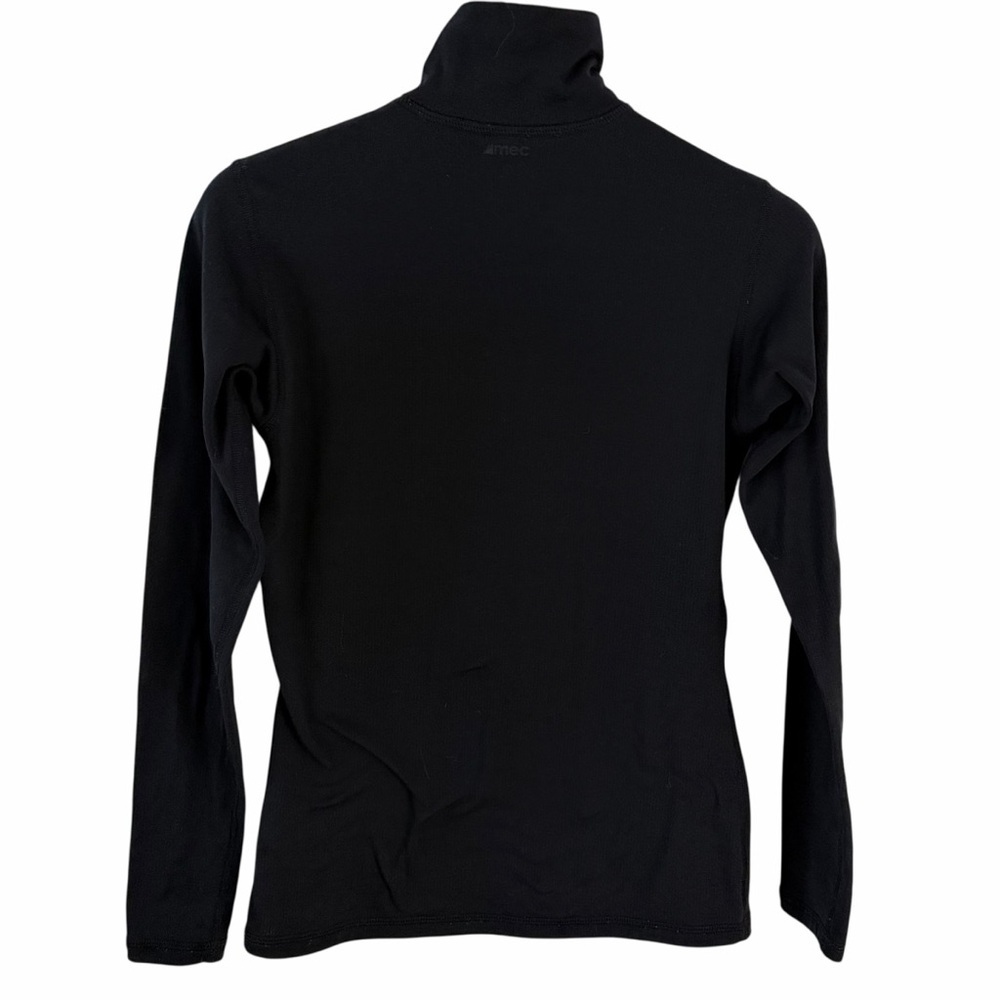 MEC Black Recycled Performance Turtleneck Base Layer Minimalist Outdoor s/p - Picture 3 of 12